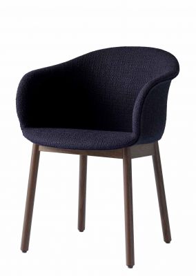 Elefy Lounge Chair JH31 Armchair Wooden Frame / Upholstered AndTradition